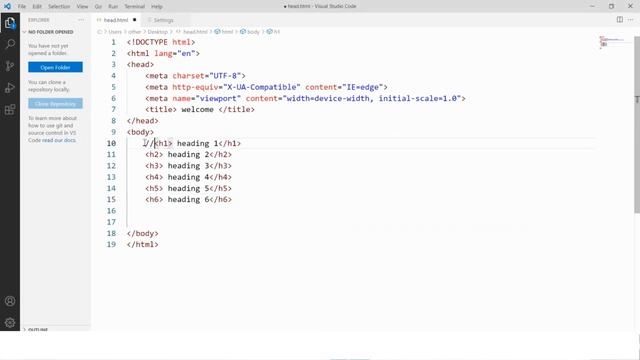 HTML Heading, paragraph , line breaks(HTML and CSS tutorial 04) | ARUNJI TECHNICAL | BASICS OF HTML