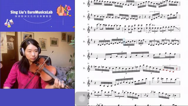 Didier Lockwood Autumn leaves transcription