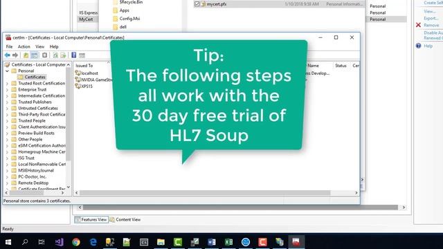 Securing HL7 Messages with HTTPS (SSL/TLS) смотреть онлайн