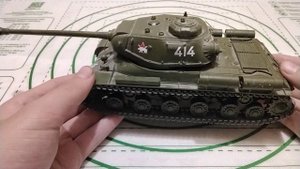 ис 2 обзор сборной модели 1:35 zvezda