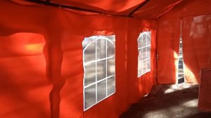 Мягкие прозрачные окна для тента