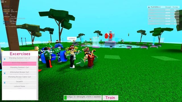 ?КАЧАЕМ КАЧКА И ЖИР Круговорот жира в Роблокс ROBLOX EATING SIMULATOR смотреть онлайн