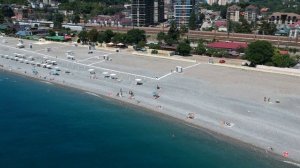 СОЧИ 2020 ЛЕТО , ПЛЯЖИ , ДАГОМЫС С КВАДРОКОПТЕРА Dji spark