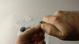 "керамические" подшипники с АЛИ режем ножом