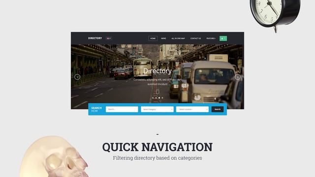 JA Directory - Responsive Joomla template for Directory website смотреть онлайн