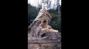 Барбекю из камня своими руками
