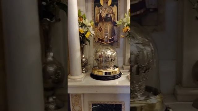 Мощи святителя Нектария Эгинского и икона Скоропослушницы смотреть онлайн