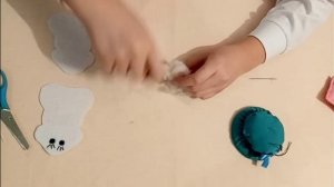 мастер класс: "Изготовление игрушки из фетра"
