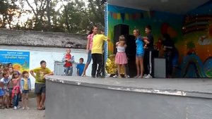 Лучшая пара студентов-2. Семнадцатый отряд. лагерь Золотая коса.