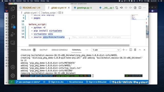 #14 Gitlab Package Registry | Build And Publish A Python Pip Package