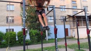 Мы Научились САМЫЕ ПРОСТЫЕ Элементы На Турнике За 1 ДЕНЬ (ПОПЫТКАМИ) Выход На 2 + Выход На 1 ★