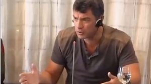 Немцов в 2008 г. (небольшой отрывок)