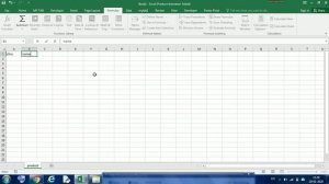 Microsoft Excel 2016 Introduction