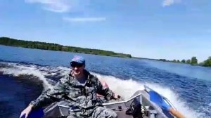 Вельбот 42 озера выкрутасы