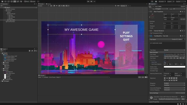 Menu & Mouse Parallax Background UI | 2D Top Down RPG in Unity #8 | 2D Game Dev Tutorial