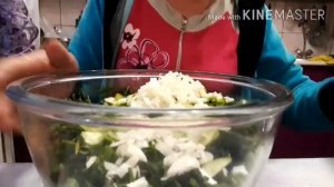 #крапива Салат из крапивы.Майская крапива.Салат из зелени.