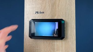 Установка и включение видеоглазка Ps-Link PDV-3MS MB