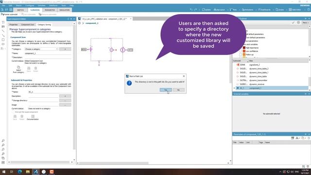 Create A Simcenter Amesim Super Component And Store In Local Library