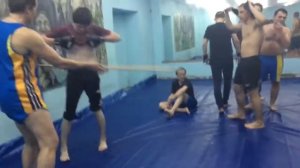 M1 MIX FIGHT проверка пресса