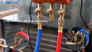 Elitech LMG-10 Refrigeration Digital Manifold Gauge Set