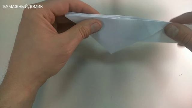 Лисичка из бумаги. Оригами лиса.Fox cub made of paper. Origami fox. смотреть онлайн