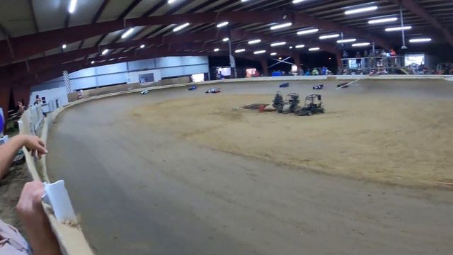 SUPER LATE MODEL 100 LAPS, Race Of Champions, 1/5 Scale RC Dirt Oval, смотреть онлайн