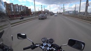 Как в Перми здороваются мотоциклисты!