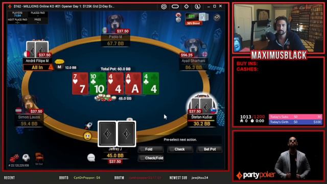 Twitch Poker Moments Ep. 180 Include GGPoker Bounty Jackpot🔥🤑🔥 Online Poker