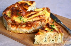Лаваш-вкусняш!)
ПИРОГ ИЗ ЛАВАША С БРЫНЗОЙ, ТВОРОГОМ И ЗЕЛЕНЬЮ
