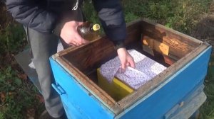 Контрольная обработка пчёл от клеща. Подготовка пчёл к зиме.
