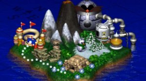 Sonic 3D Blast (Sega Saturn longplay) (All Chaos Emeralds)