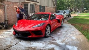 Chevrolet Corvette C8 1st Wash, Texas style @fbsbellflower