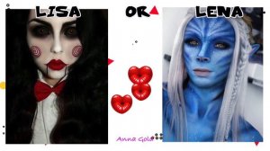💖 LISA OR LENA 🎃 HAPPY HALLOWEEN 🎃 ВЫБИРАШКИ Лиза или Лена 💖 Счастливого Хеллоуина 💖