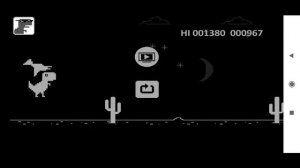 Игра Dino T-Rex почти побит рекорд