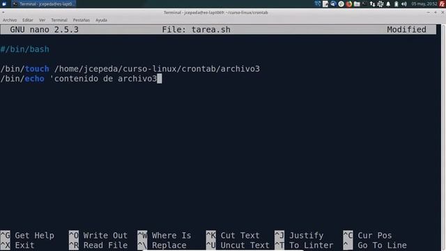 ??? ¿Cómo usar "crontab" en Linux? ? смотреть онлайн