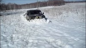 Нива 5-ти дверка по снегу