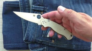 Эксклюзив. Нож PARA MILITARY 2 CRU-WEAR Spyderco