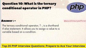 Cracking PHP Interviews: Top Interview Questions and Answers