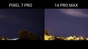 Google Pixel 7 Pro Vs iPhone 14 Pro Max | Astrophotography Camera Test