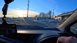 Опасный перегон из Владивостока в -40.Toyota довезет куда угодно