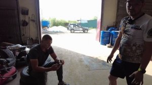 Каскадер Евгений Чеботарев. Остановка в Якутске.