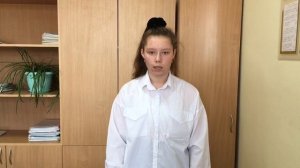 Попова Ева. 13 лет. Расул Гамзатов - Слово о матери