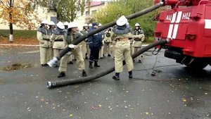 АЦ 40 Тренировка установки на водоём