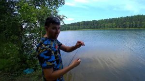 Поход в Лес на Велосипеде - Ночуем с женой у воды