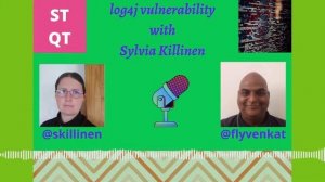 Venkat Ramakrishnan And Sylvia Killinen Discuss Apache log4j vulnerability (log4shell)