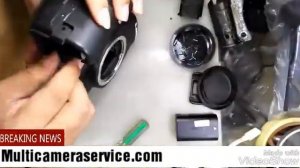 Cara service camera shutter err