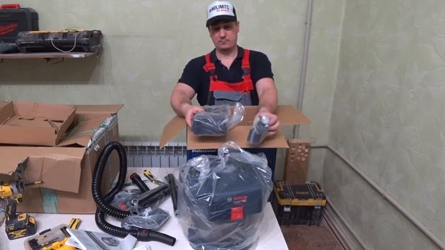 Новинка от Bosch УШМ GWX9-125S аккумуляторный пылесос GAS 18v-10 Распаковка посылки. Ремонт Белгоро смотреть онлайн