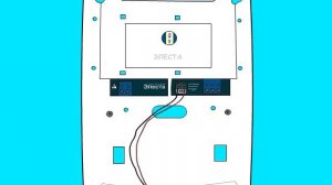 Подключение считывателя Touch memory к КП Юпитер-2445
