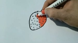 How To Draw ?Strawberries? | Strawberry Coloring | How To Draw Strawberries