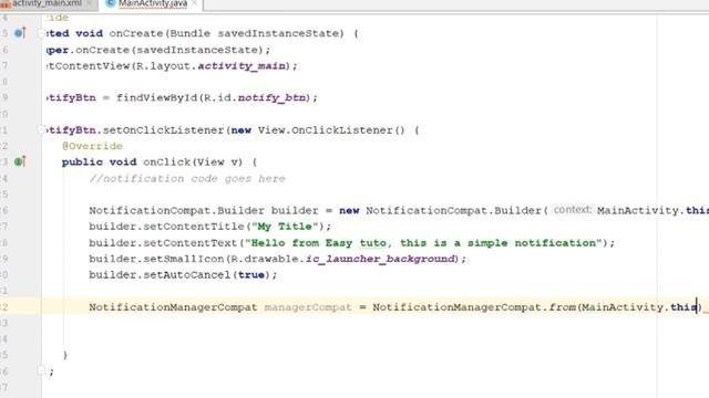 How To Create Notification In Android | Android Studio | Beginners Tutorial